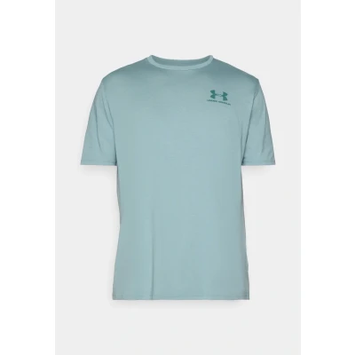 Afbeelding van Under Armour UA M Sportstyle LC SS Serpentijn / Jasper Blauw SM
