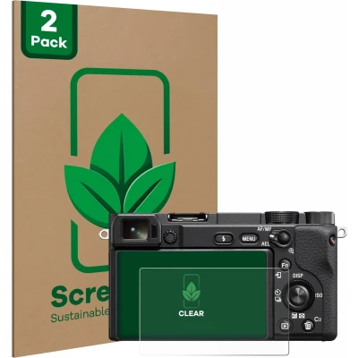 Afbeelding van ScreenLeaf Screenprotector voor Sony Alpha 6100A Duurzame schermbescherming Folie Beschermfolie transparant (2 Stuks)