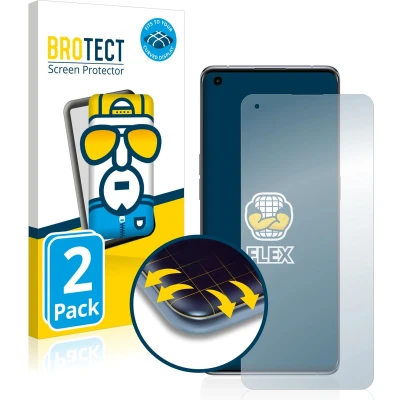 Afbeelding van BROTECT Screenprotector voor Oppo Find X5 Folie Beschermfolie transparant volledig dekking (2 Stuks)