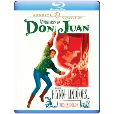 Afbeelding van The Adventures of Don Juan [Region Free] [Blu ray]