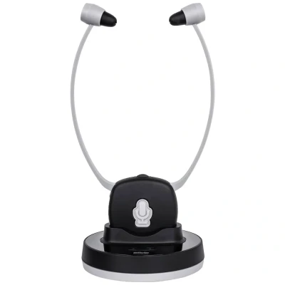 Afbeelding van Silva Schneider DH 9600 In Ear oordopjes HiFi Radiografisch Stereo Zwart/grijs Volumeregeling, Microfoon uitschakelbaar (mute)