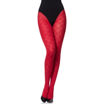 Afbeelding van Merry Style MS GB 328 Dames Panty 60 DEN 3D technologie Polyamide Rood XL