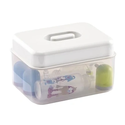 Afbeelding van Thermobaby ® Sterilisatiecontainers (voor warme en koude sterilisatie), wit