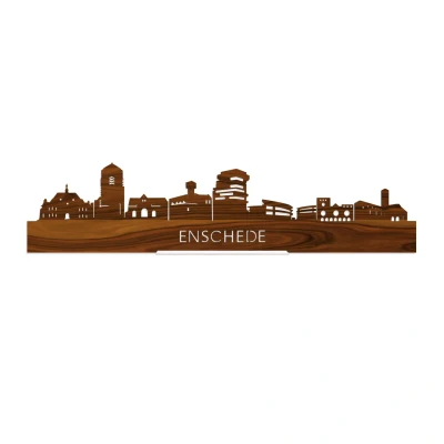 Afbeelding van Standing Skyline Enschede Palissander
