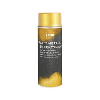 Afbeelding van KREUL 994400 Metaalfolie effectspray Goud 400 ml Sneldrogende nitro combinatieverf