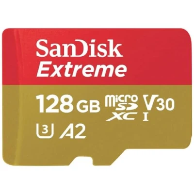 Afbeelding van SanDisk Extreme MicroSDXC 128GB + Adapter
