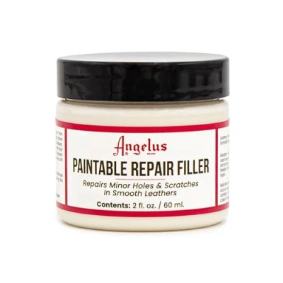 Afbeelding van Angelus lederen vuller voor het vullen of repareren van gaten, scheuren, krassen, autostoelen, meubels, schoenen flexibel 2 oz