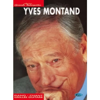 Afbeelding van Hal Leonard Yves Montand: Collection Grands Interprètes songboek voor piano, gitaar en zang