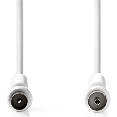 Afbeelding van Coax kabel Nedis 3 meter (Digitaal, 120 dB, Wit)