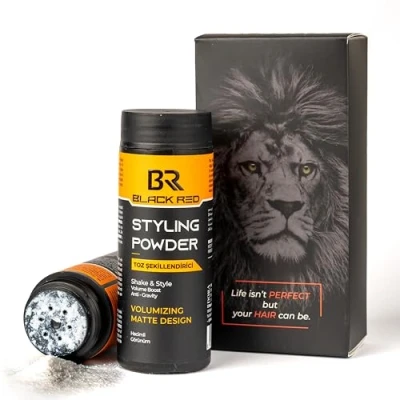 Afbeelding van Black Red Haarstyling poeder wax haarpoeder 20 g permanent mat (volumineus design)