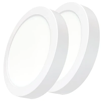 Afbeelding van LED Atomant plafondlamp, rond, 18 W, oppervlak neutraal wit, 4500 K, 2 pack