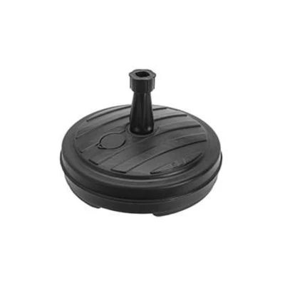 Afbeelding van Parasolvoet rond grijs antraciet 13 liter 45 cm kunststof