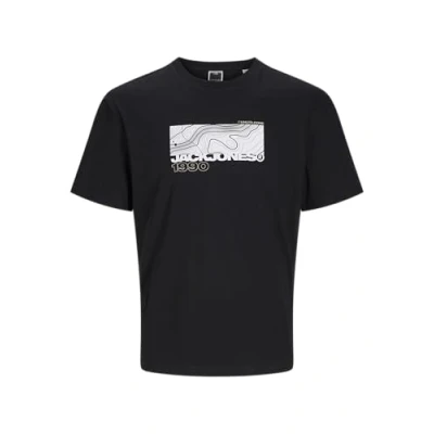Afbeelding van Jack &amp; Jones Jcoart Branding Tee Ss Crew Neck, zwart, M