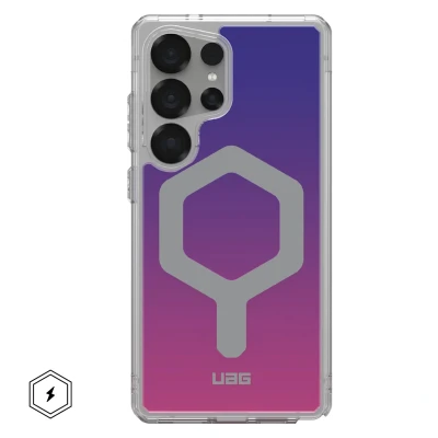 Afbeelding van Samsung Galaxy S25 Ultra MagSafe Hoesje Kunststof UAG Hardcase/Backcover Paars Telefoonhoesje Shockproof/Valbescherming