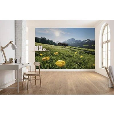 Afbeelding van Komar Vliesbehang Alpenglück (8 stuks)