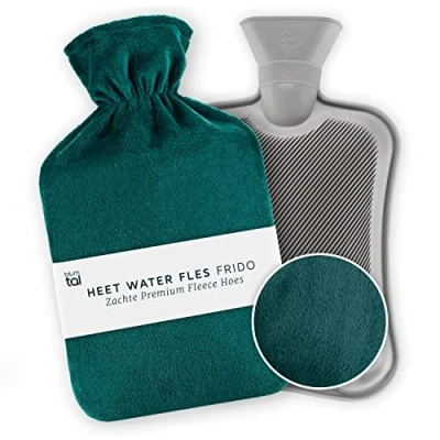 Afbeelding van Blumtal Kruik Warmwaterkuik met Fleece Cover Cedar
