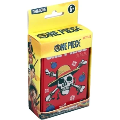Afbeelding van Paladone Products One Piece speelkaarten in blik