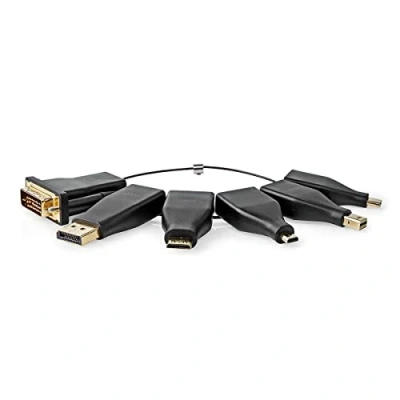 Afbeelding van HDMI™ Adapter DisplayPort Male / DVI D 24+1 Pins Ne