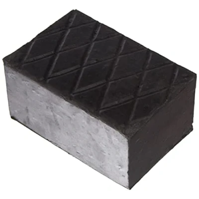 Afbeelding van Kora Rubberen blokken 120 x 80 60 mm, zwart