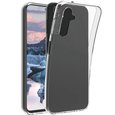 Afbeelding van Samsung Galaxy A14 (5G) Hoesje Gerecycled Siliconen en TPU (zacht) dbramante1928 Softcase/Backcover Transparant Telefoonhoesje