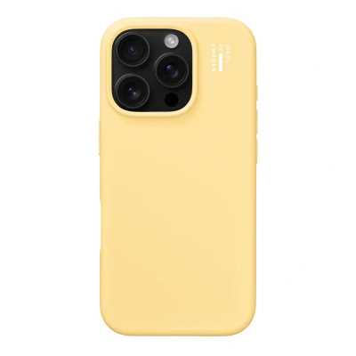 Afbeelding van iDeal of Sweden Silicone Case voor de Apple iPhone 15 Pro Soft Lemon