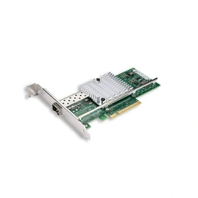 Afbeelding van 10 Gb PCI E NIC netwerkkaart met Intel 82599EN chip, compatibel voor X520 DA1 (Intel E10G42BTDA), enkele SFP+ poort, Express X8, Ethernet LAN adapter, ondersteuning Windows