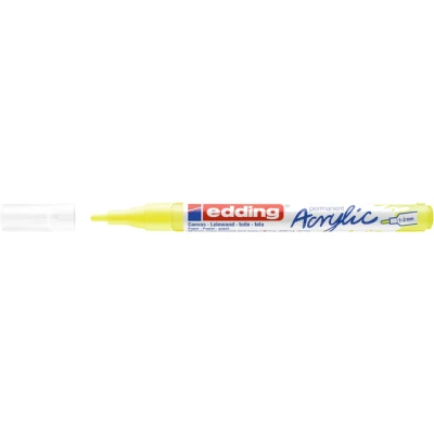 Afbeelding van edding 5300 Acrylic Marker neon geel 1 ST 2mm / 4 5300065