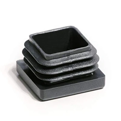 Afbeelding van Enkotrade 21 stuks lamellenpluggen voor vierkante buizen, 12 x mm, buisafdekking van hoogwaardig polyethyleen kunststof, stop, eindstop, doppen, glijders, buisstop, vierkant