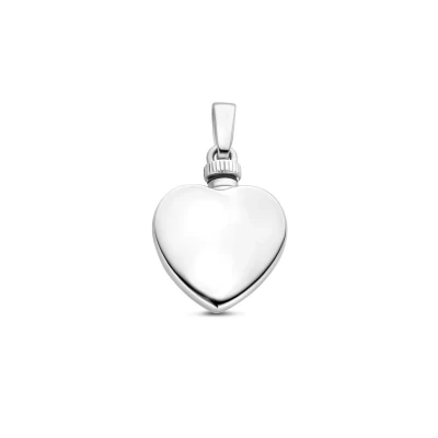Afbeelding van Urnhanger Hartje 30 Mm Zilver Gerhodineerd
