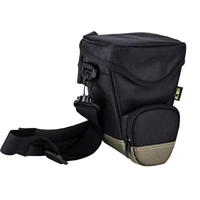 Afbeelding van KIWIFOTOS Waterbestendigheid Gewatteerde Shockproof Camera Tas Bescherming voor Nikon D7500 D7200 D5600 D5500 D5300 DSLR SLR Spiegelloze Camera&#039;s Lens Flash Batterij Sling Starp Tassen Case,