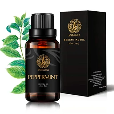 Afbeelding van aromatherapie pepermunt essentiele olie voor diffusers, 30ml 100% pure olie, 1oz kaarsenmakerij, mint luchtverfrissers