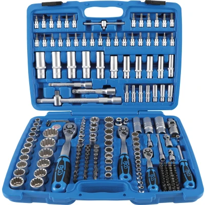 Afbeelding van BGS Dopsleutelset &quot;Gear Lock&quot; 1/4&quot; / 3/8&quot; 1/2&quot; 192 delig