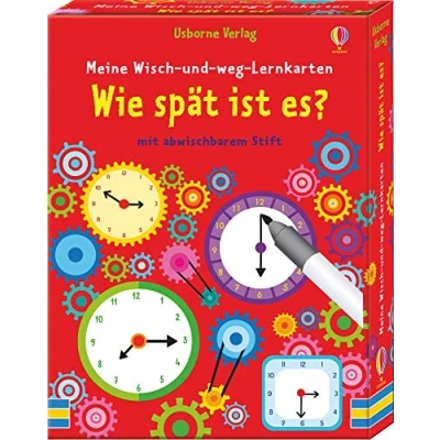 Afbeelding van Meine Wisch und weg Lernkarten: Wie spät ist es?