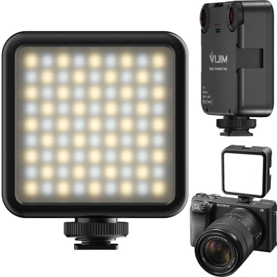 Afbeelding van VIJIM VL81 Multi Color LED lamp met instelbare kleurtemperatuur Compact Lichtgewicht 6.5W 850 Lumen Zwart