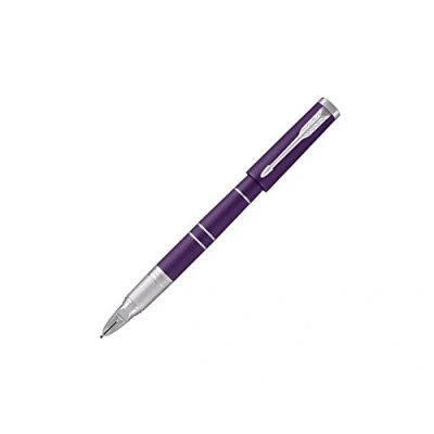 Afbeelding van Parker Ingenuity inktpen (model &quot;Deluxe&quot;) met 5th technologie in blauwpaars medium punt en vulling zwarte inkt (1931460)