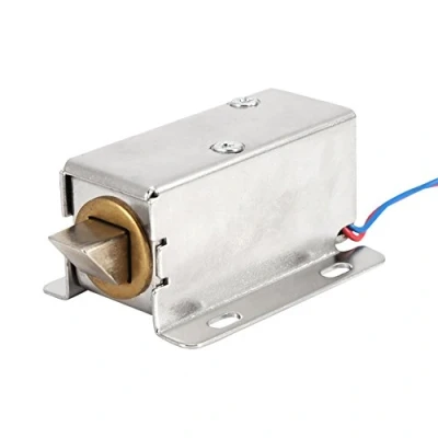 Afbeelding van DC 12V Small Size Solenoid Elektromagnetische Elektrische Controle Kast Lade Lock Kleine