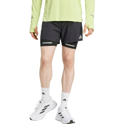 Afbeelding van adidas Performance Ultimate Running Reflective 2 in 1 Short Heren Zwart S
