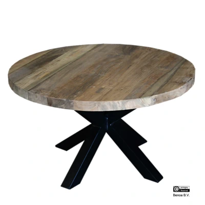 Afbeelding van Teak Coffee Table Top 80 4 cm Solid