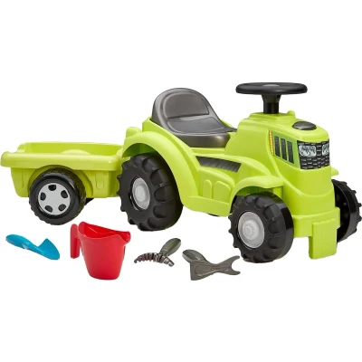 Afbeelding van Ecoiffier Tractor met Aanhanger