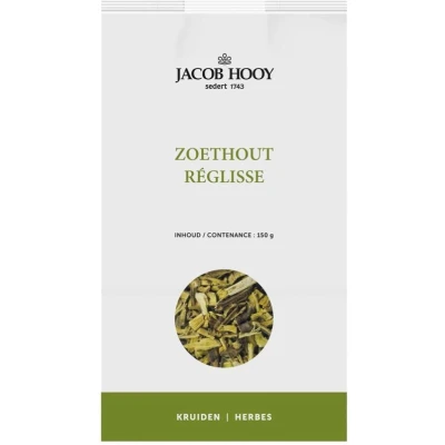 Afbeelding van Jacob Hooy Zoethout Gesneden 150gr
