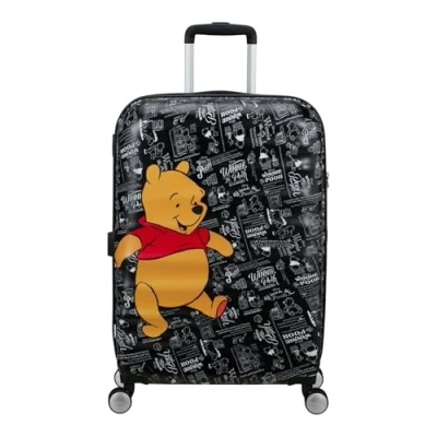 Afbeelding van American Tourister Wavebreaker Disney Spinner, veelkleurig (Winnie the Pooh), MATTE SHELL DISNEY, Spinner M (67 cm 64 L)