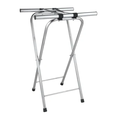Afbeelding van Hendi Uitvouwbare dienblad standaard, RVS, 41(b)x52(d)x80(h)cm, 810507