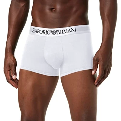 Afbeelding van Emporio Armani Heren Basis Trunk Boxershort Grijs S