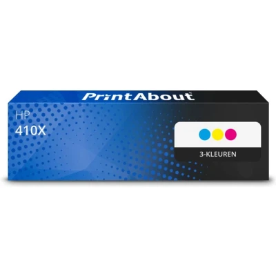 Afbeelding van Huismerk HP 410X (CF252XM) Toner 3 kleuren Voordeelbundel Hoge capaciteit