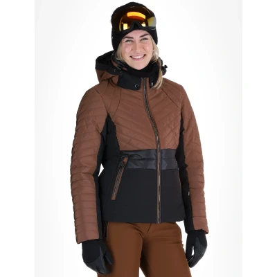 Afbeelding van Luhta Hakula Dames Ski Jas (maat: L/40, Bruin)