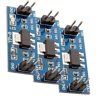 Afbeelding van AZDelivery AMS1117 3.3V voedingsmodule compatibel met Raspberry Pi en Co. Inclusief E Book!