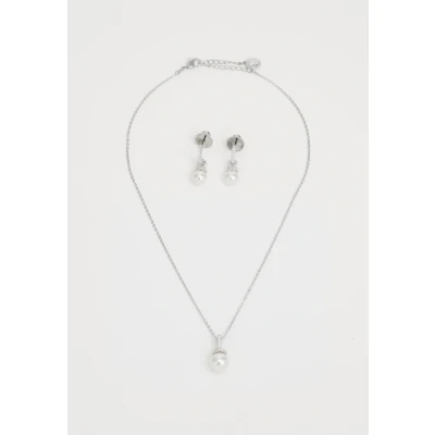 Afbeelding van Swarovski Originally SET Oorbellen, Dames, Maat: One Size, White