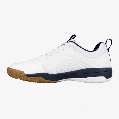 Afbeelding van Salming Eagle 2 Unisex Handbalschoenen, Maat: 44, White/navy Textiel/ synthetisch