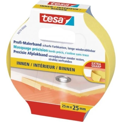 Afbeelding van Tesa Afplak tape voor binnen 25m x 25mm