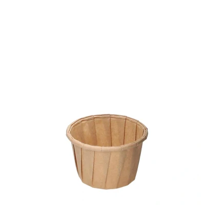 Afbeelding van Souffle Saus Cups Papier 1,25oz 37ml Bruin